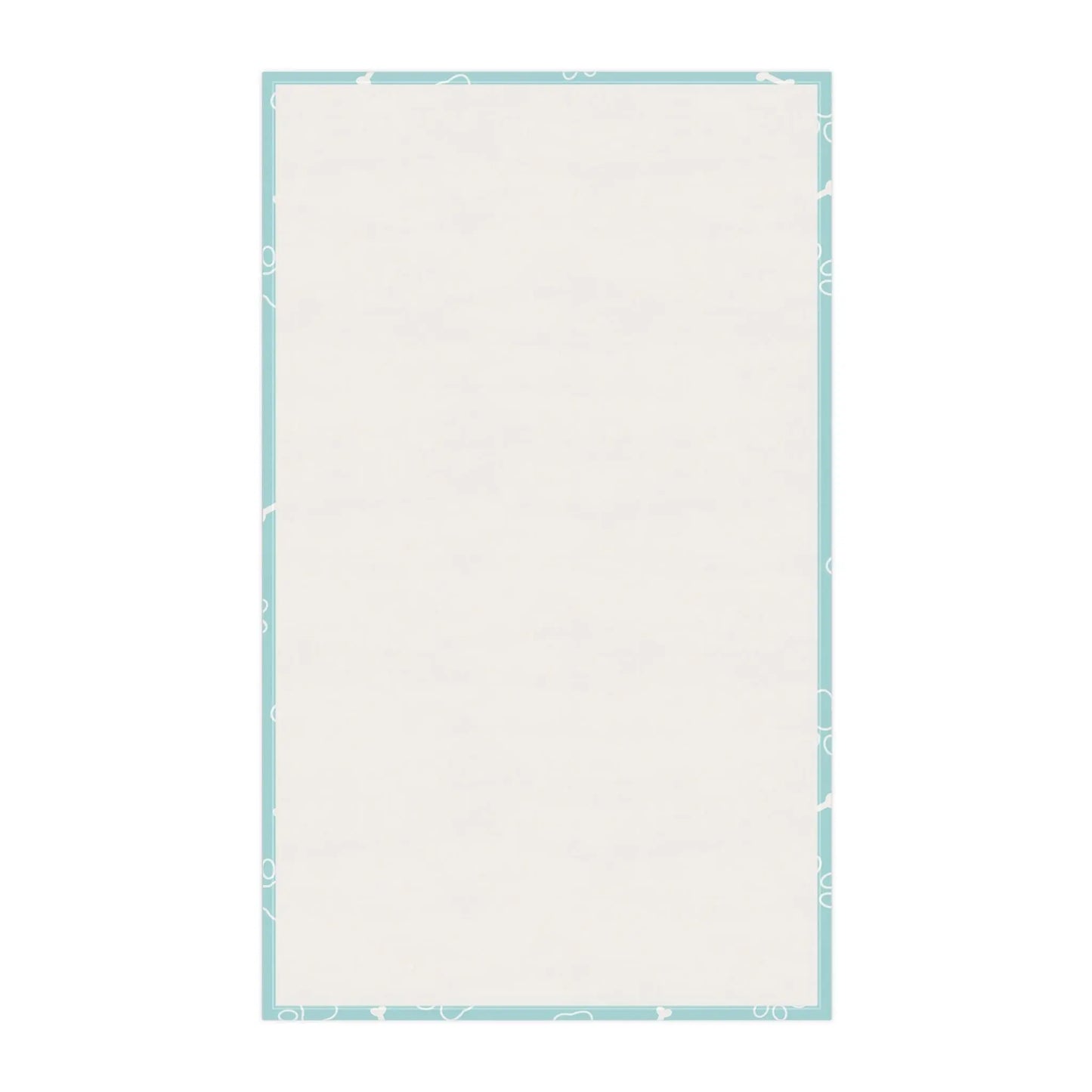 Cute Dog Print Cotton Tea Towel Paw Wipe Host Hostess Housewarming Birthday Gift Aphantastic Designs