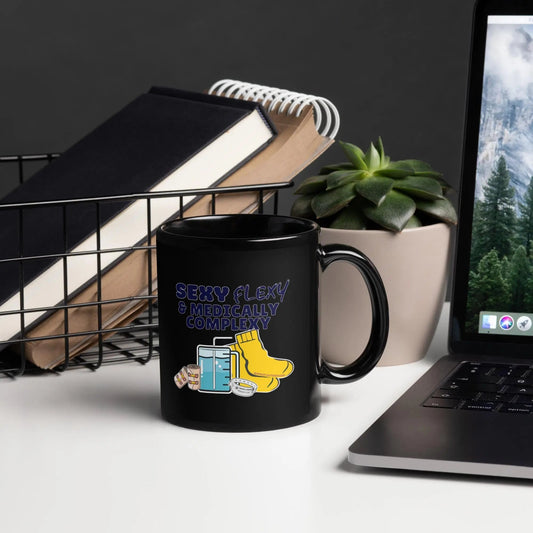 Ehlers Danlos Coffee Mug | Ceramic, Left Hand Friendly, & Dishwasher Safe - Aphantastic Designs