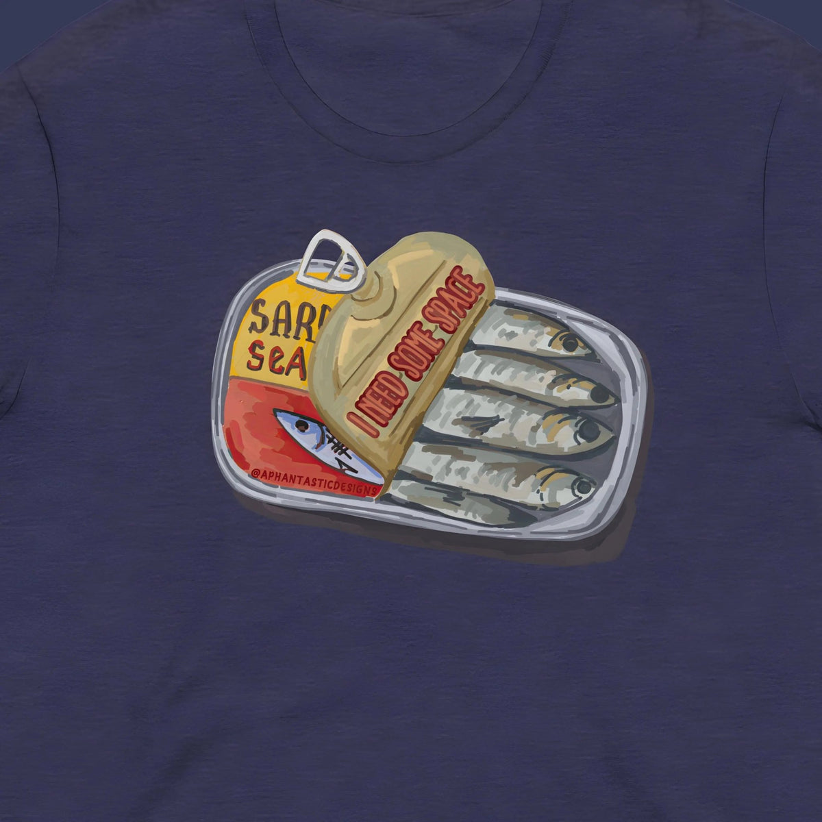 Emotional Support Sardines T-Shirt | Baby Toddler Adult - Aphantastic Designs