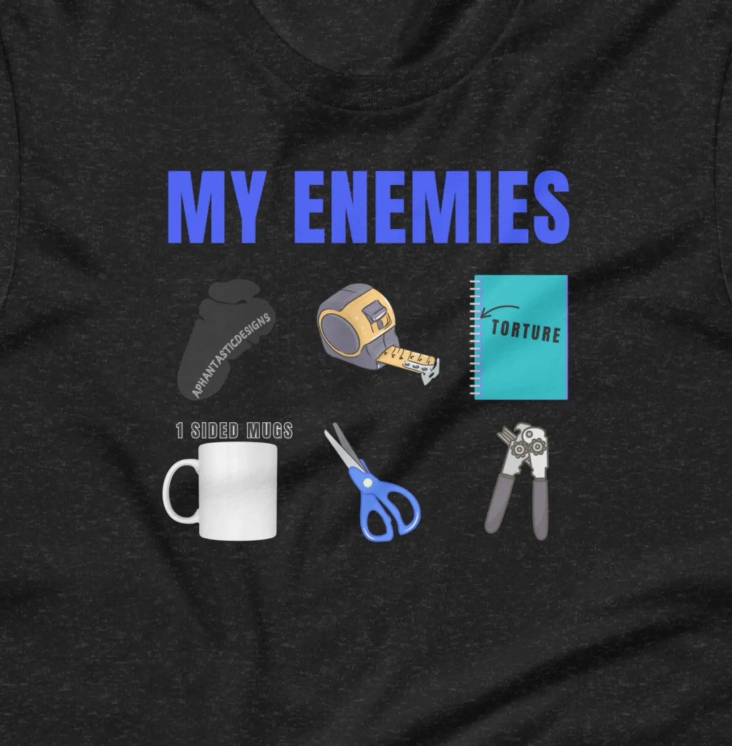 Left Handed Problems T-Shirt | Baby Toddler Adult Aphantastic Designs