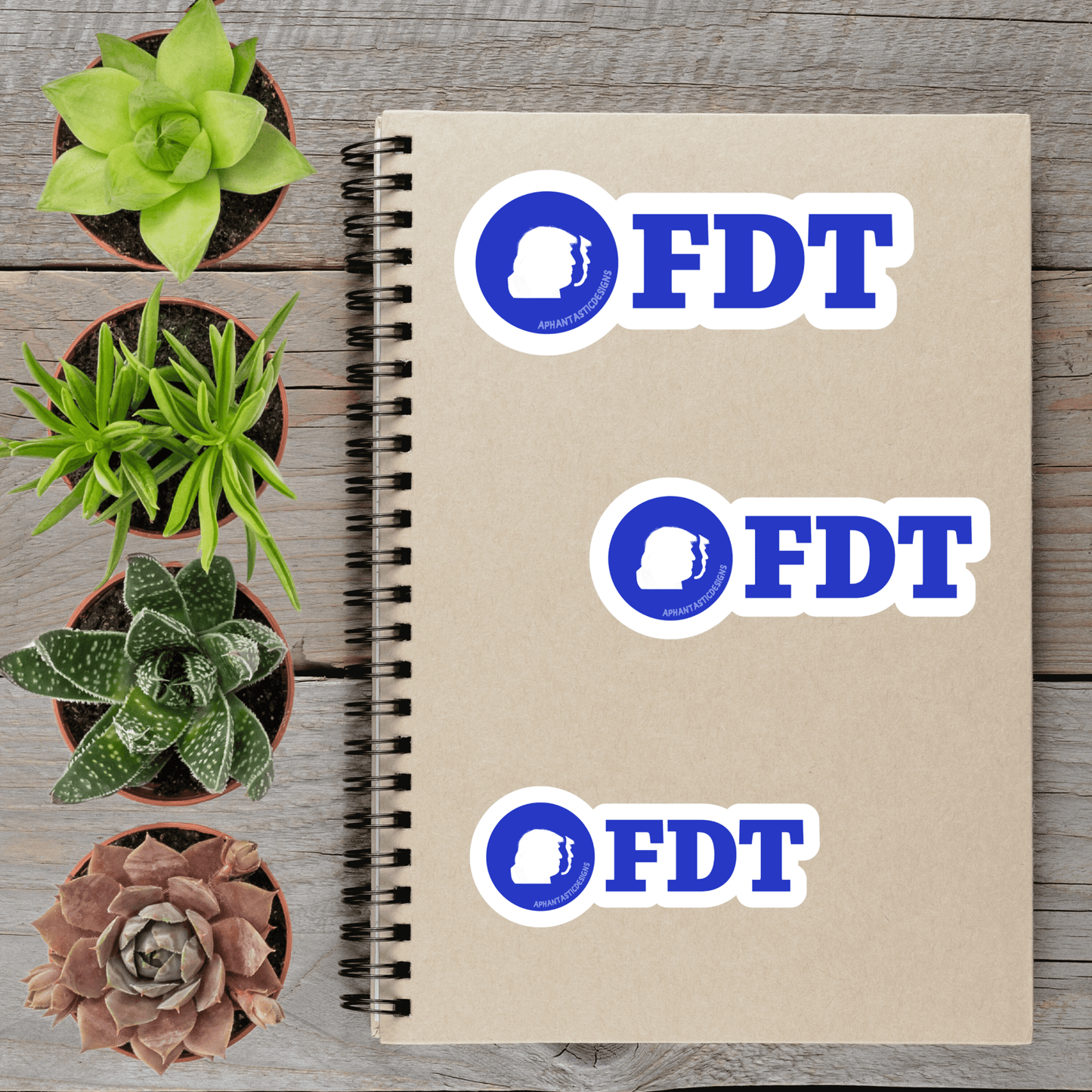 FDT Anti Trump Political Protest Vinyl Sticker | LIMITED RUN - Aphantastic Designs