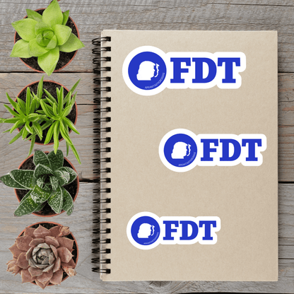 FDT Anti Trump Political Protest Vinyl Sticker | LIMITED RUN - Aphantastic Designs
