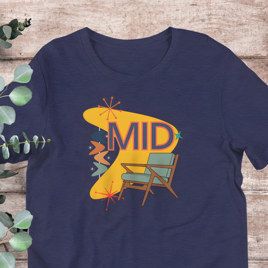 Mid Century Modern T-Shirt | Baby Toddler Adult Aphantastic Designs