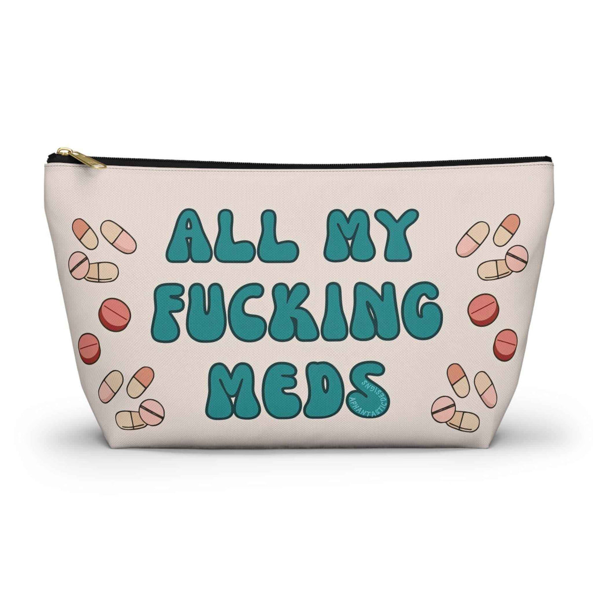 NSFW Chronic Illness Medicine Bag Travel Pouch
