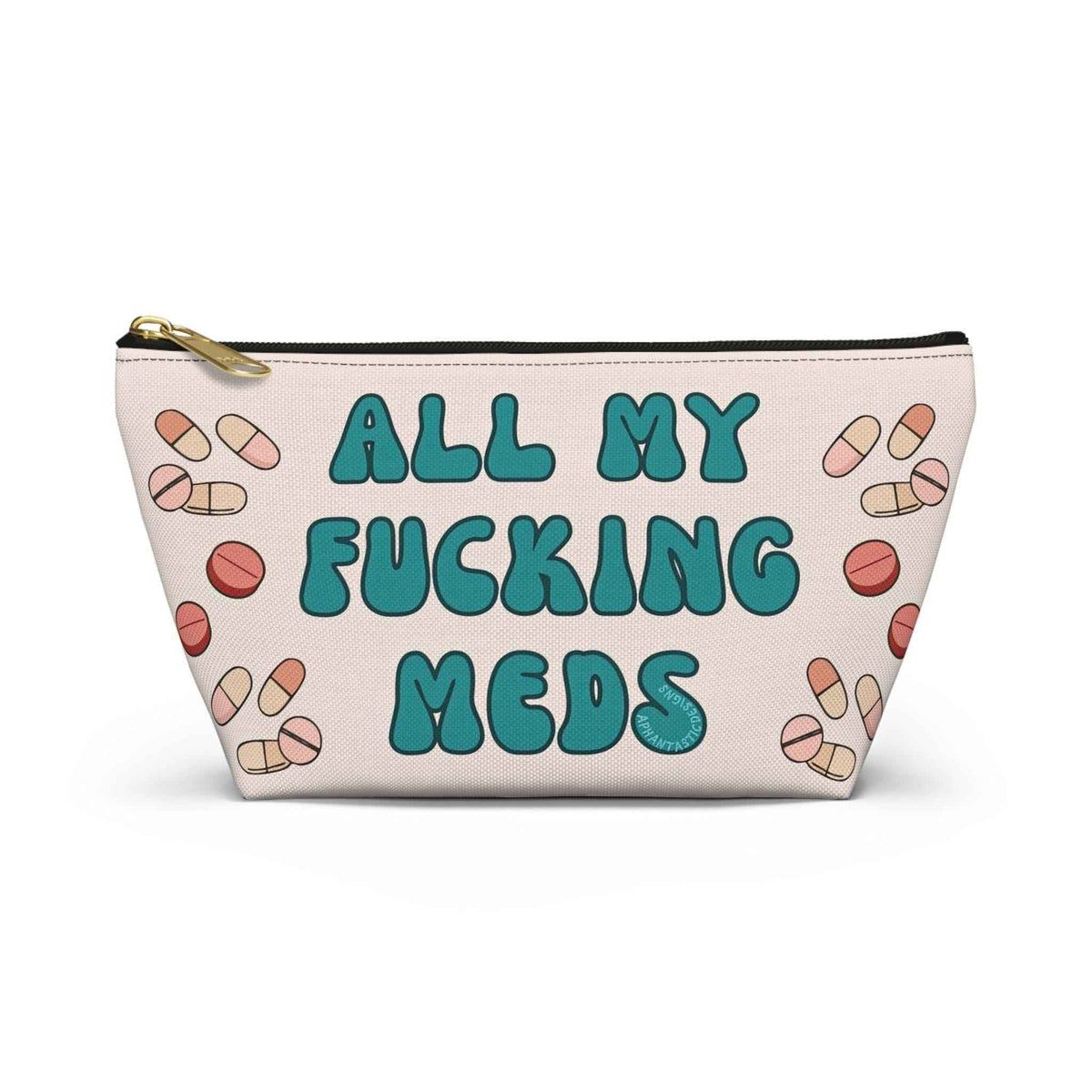 NSFW Chronic Illness Medicine Bag Travel Pouch