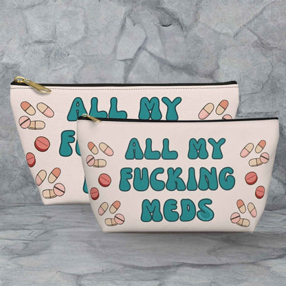 NSFW Chronic Illness Medicine Bag Travel Pouch