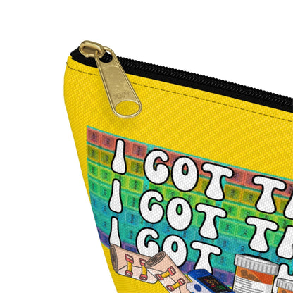 Funny Chronic Illness Medicine Bag Travel Pouch - Aphantastic Designs
