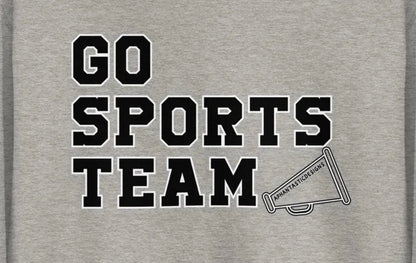 Go Sports Team Gameday Sweatshirt | Adult S–3XL - Aphantastic Designs