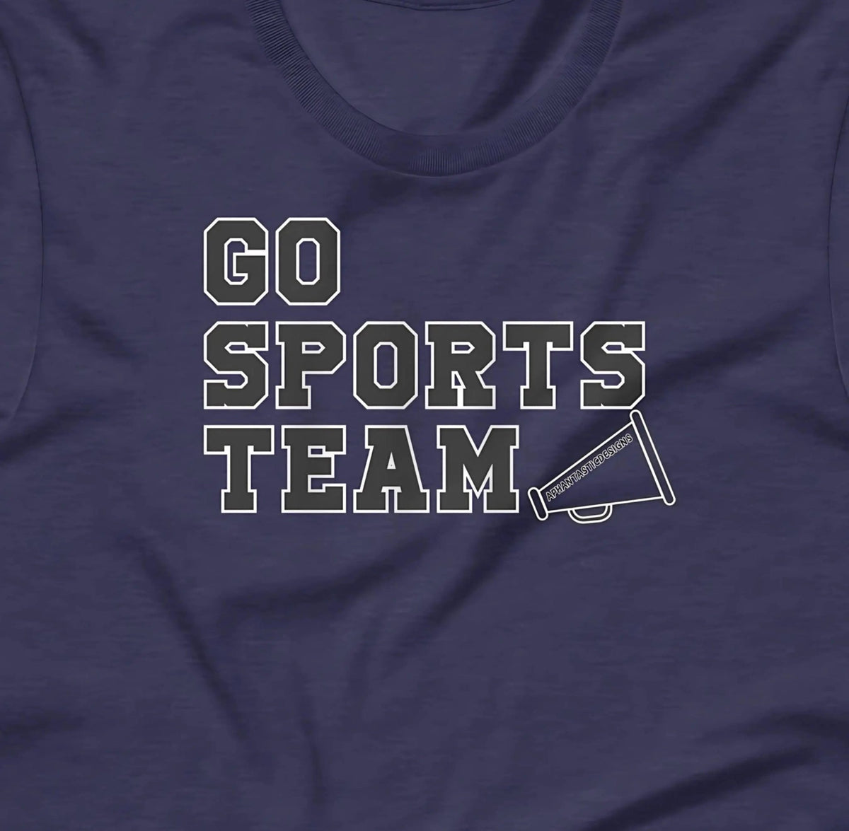 Go Sports Team T-Shirt | Baby Toddler Adult - Aphantastic Designs