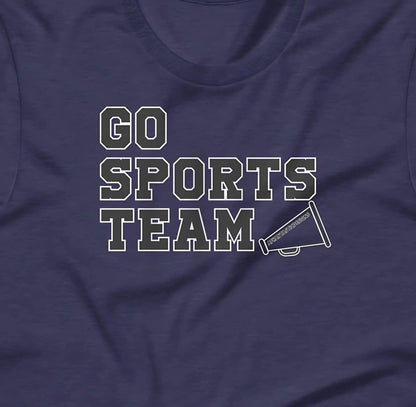 Go Sports Team T-Shirt | Baby Toddler Adult - Aphantastic Designs