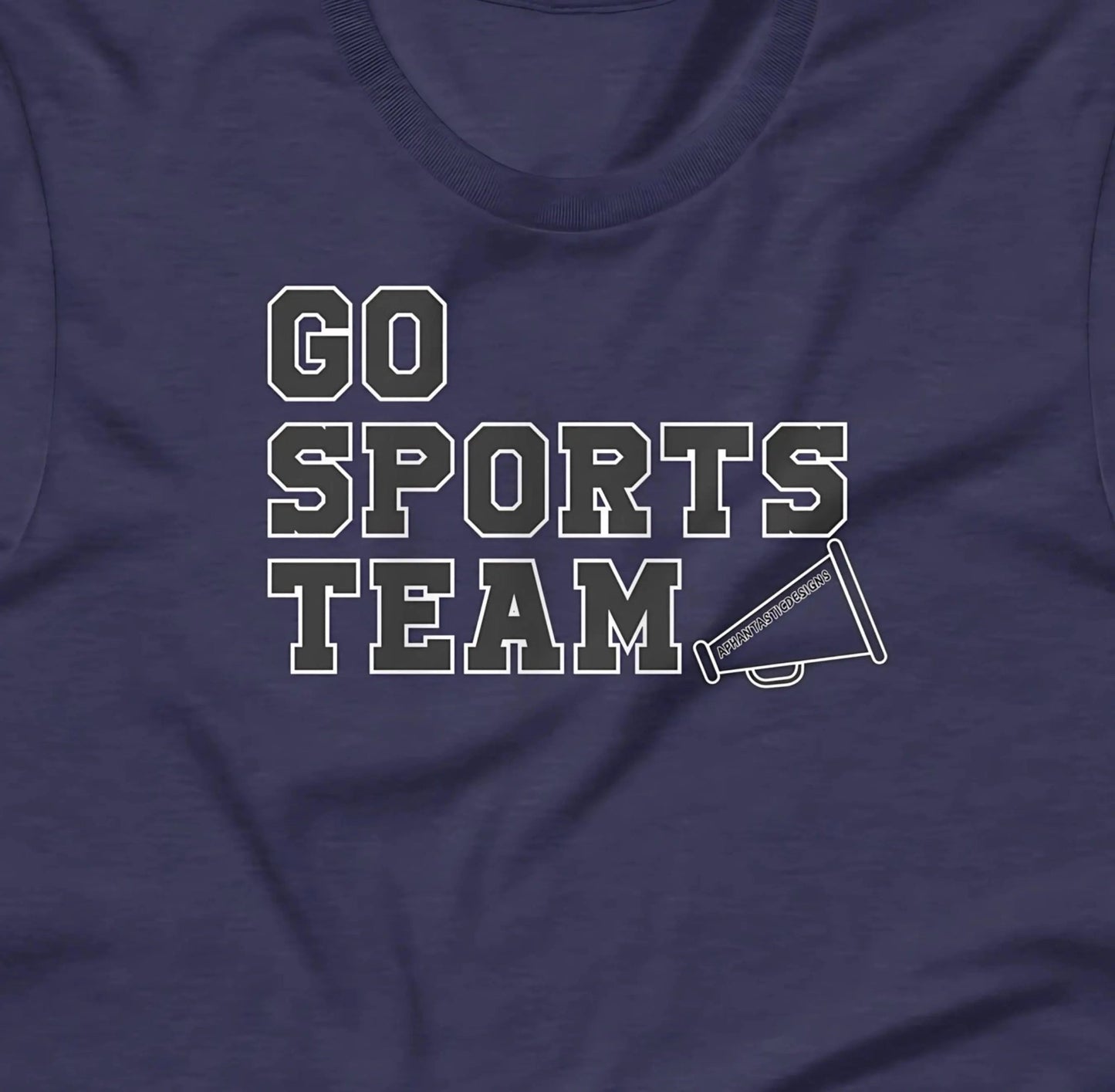 Go Sports Team T-Shirt | Baby Toddler Adult - Aphantastic Designs