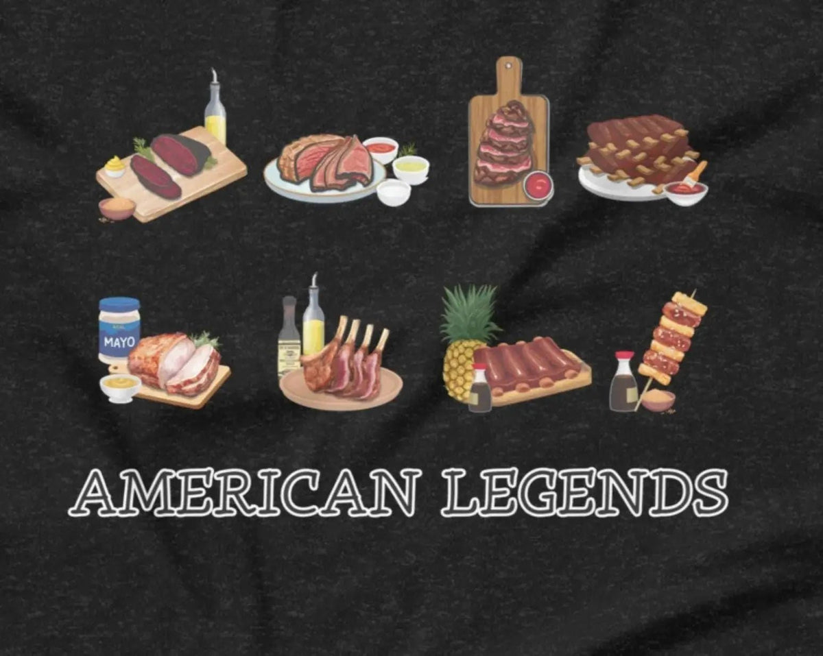 Great American BBQ T-Shirt | Baby Toddler Adult - Aphantastic Designs