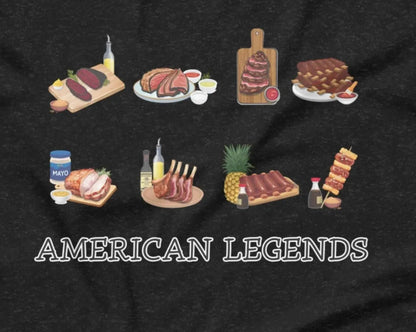 Great American BBQ T-Shirt | Baby Toddler Adult - Aphantastic Designs