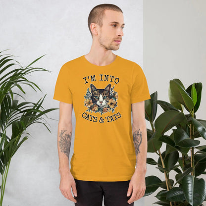 Im Into Cats And Tats T-Shirt - Aphantastic Designs