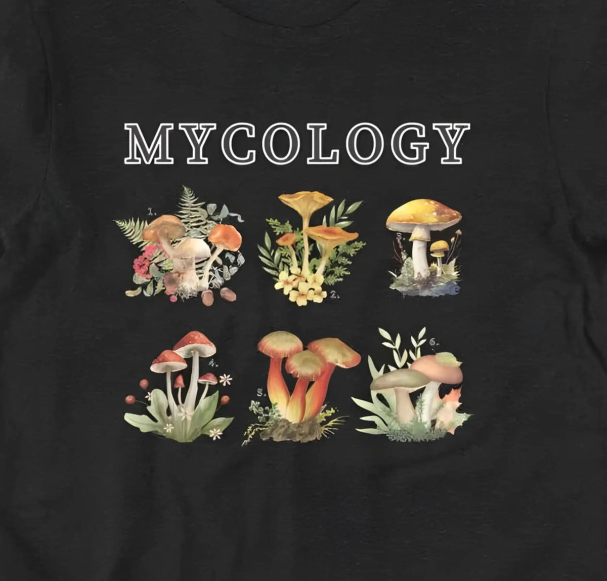 Mushroom Mycology T-Shirt | Baby Toddler Adult - Aphantastic Designs