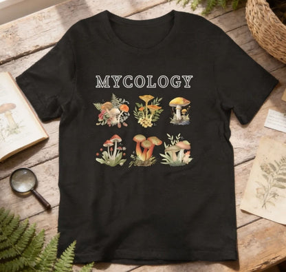 Mushroom Mycology T-Shirt | Baby Toddler Adult - Aphantastic Designs