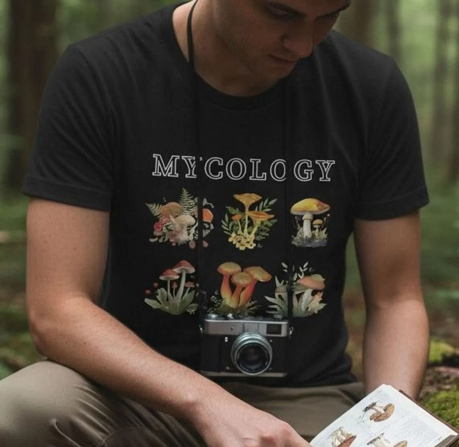 Mushroom Mycology T-Shirt | Baby Toddler Adult - Aphantastic Designs