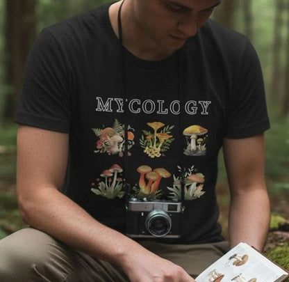Mushroom Mycology T-Shirt | Baby Toddler Adult - Aphantastic Designs
