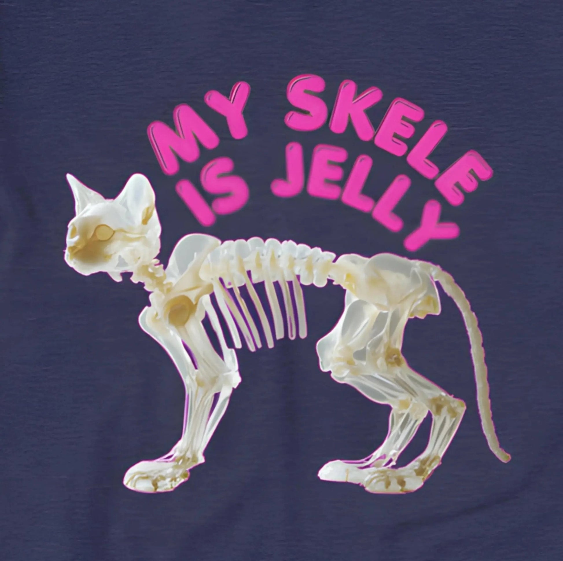 My Skele Is Jelly Cat T-Shirt | Baby Toddler Adult - Aphantastic Designs