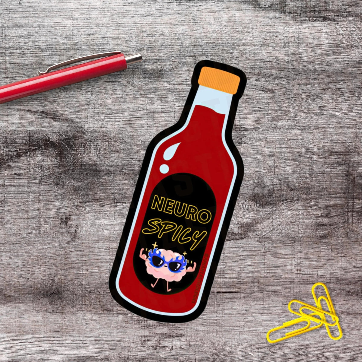 Neurospicy Vinyl Sticker - Aphantastic Designs
