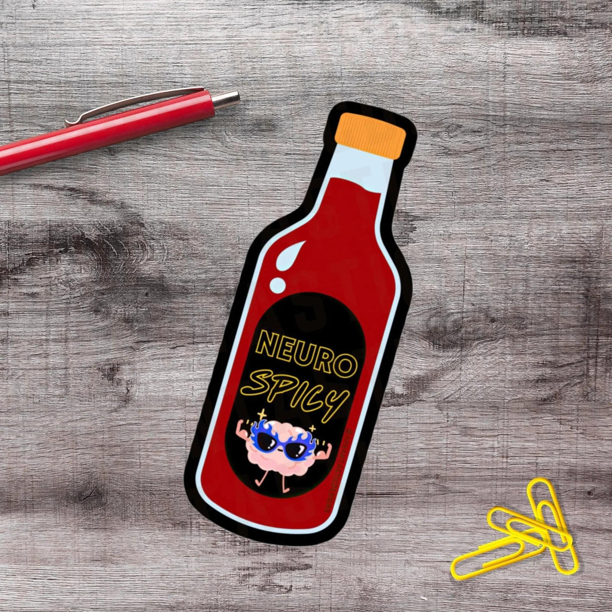 Neurospicy Vinyl Sticker - Aphantastic Designs