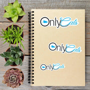 Only Cats Vinyl Sticker - Aphantastic Designs