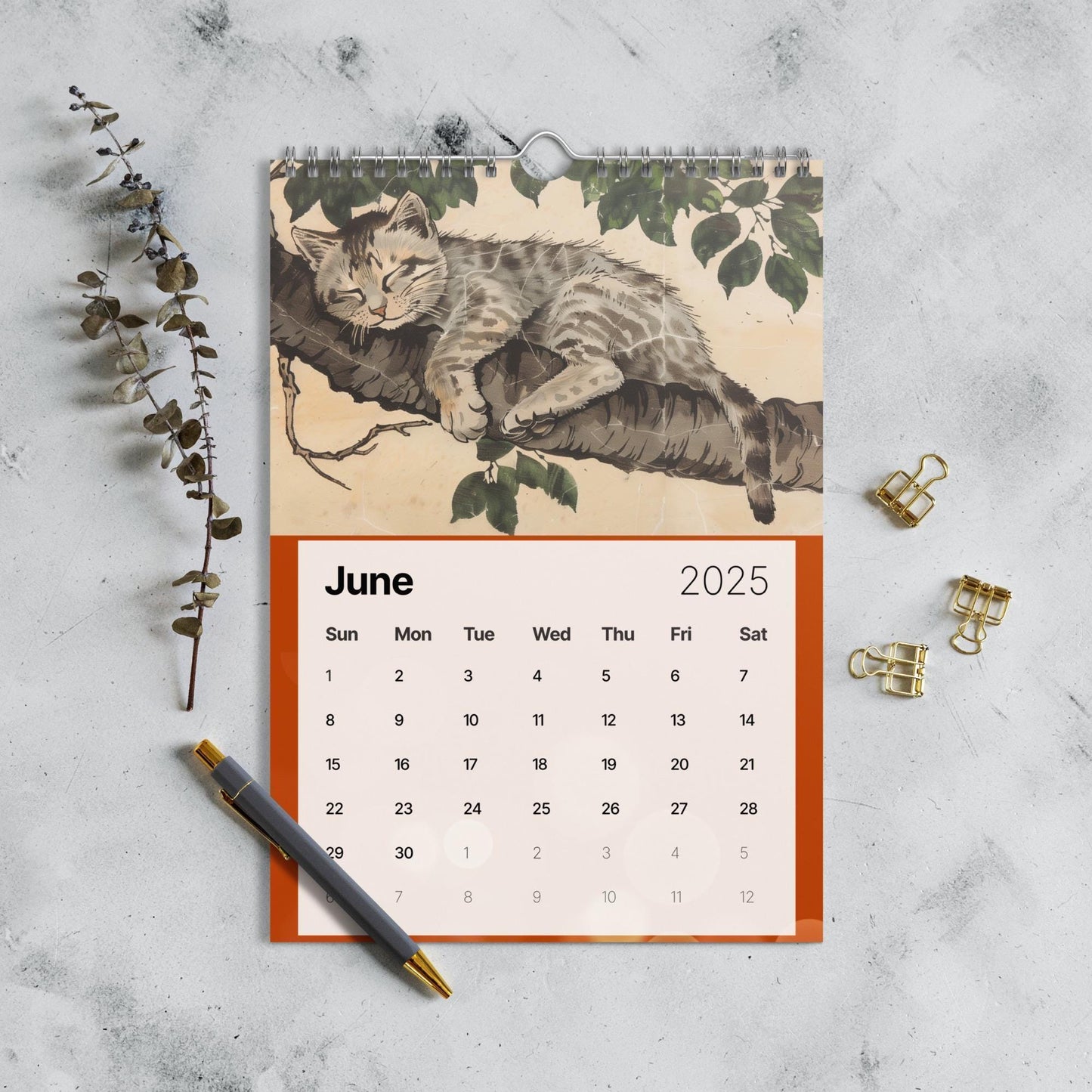 Personalized Wall Calendar 2026 - Custom Family or Pet Photos - Aphantastic Designs