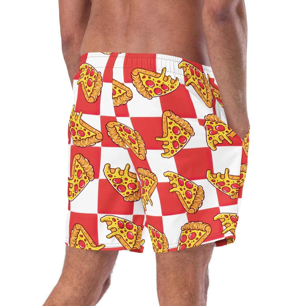 Pizza Swim Trunks with Pockets