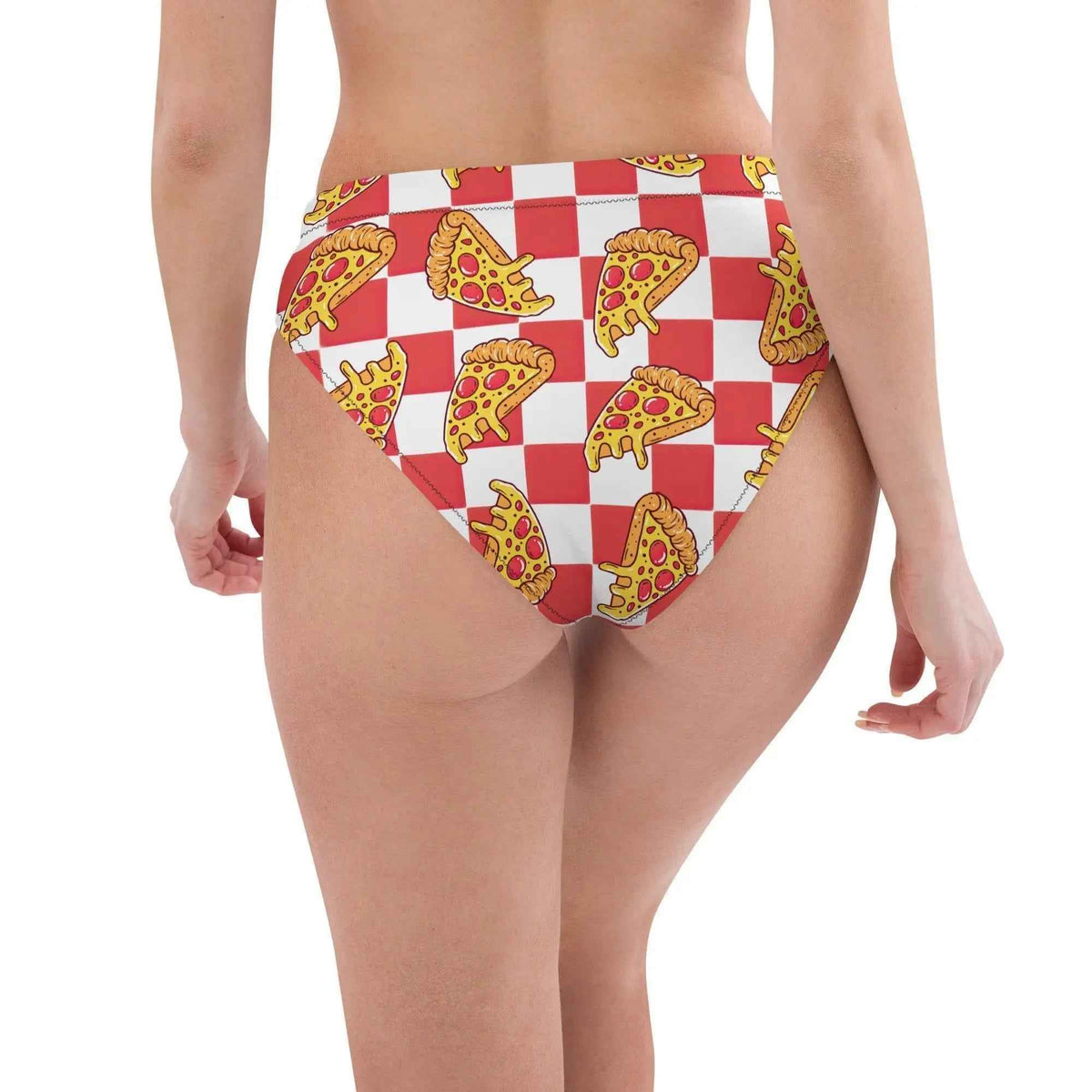 Pizza Bikini Bottoms | High Waisted/String