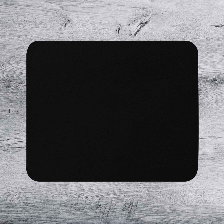 Plain Solid Black Play Mat Gaming Mouse Pad Deskmat | 4 SIZES