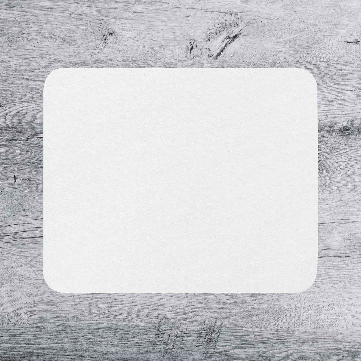 Plain Solid White Play Mat Gaming Mouse Pad Deskmat | 4 SIZES
