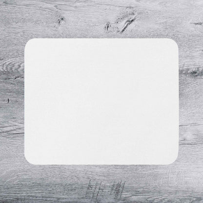 Plain Solid White Play Mat Gaming Mouse Pad Deskmat | 4 SIZES