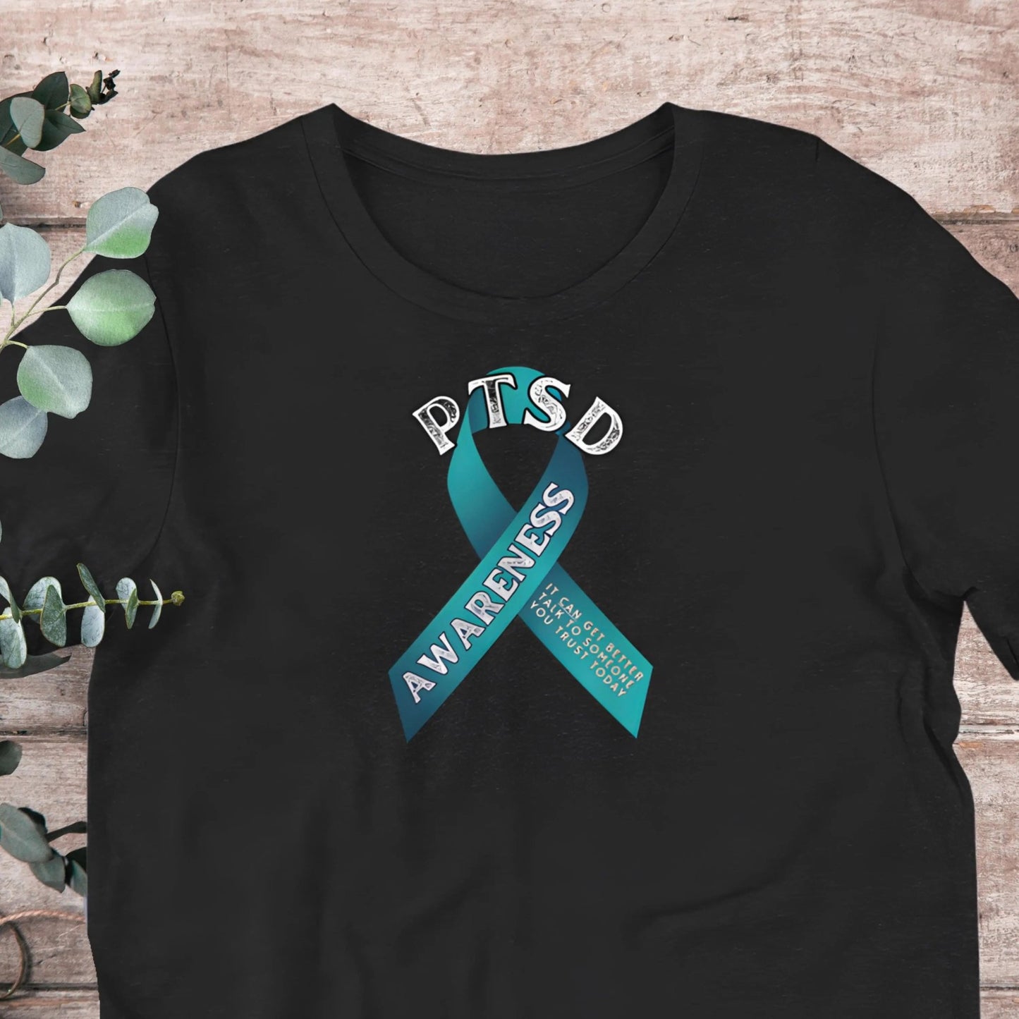 PTSD Awareness Ribbon T-Shirt | Baby Toddler Adult - Aphantastic Designs