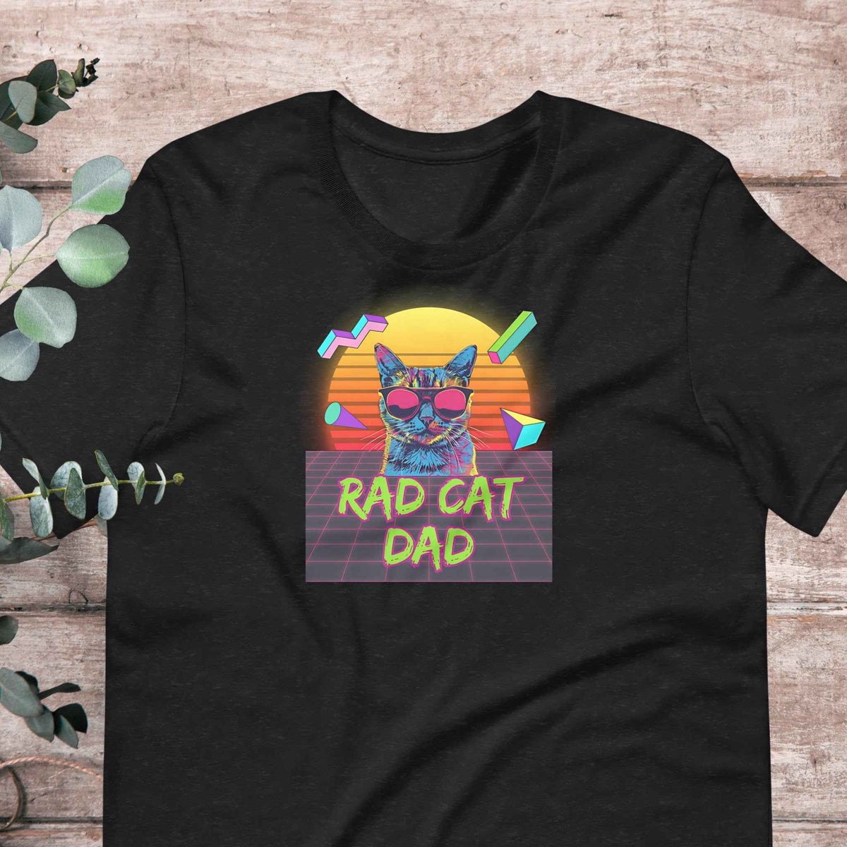 Rad Cat Dad T-Shirt