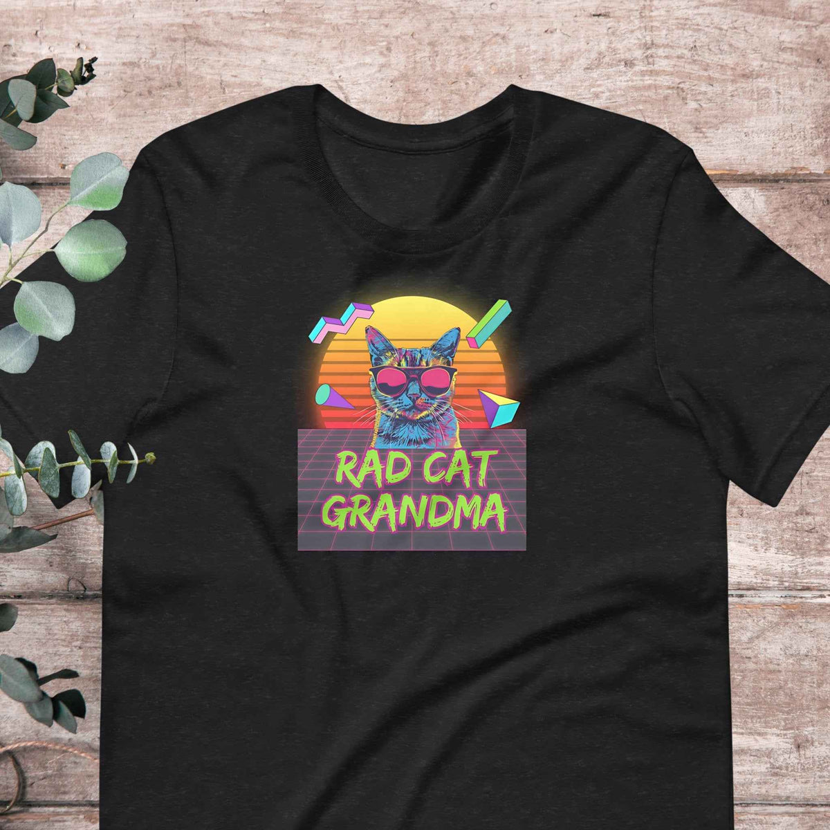 Rad Cat Grandma T-Shirt