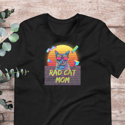 Rad Cat Mom T-Shirt