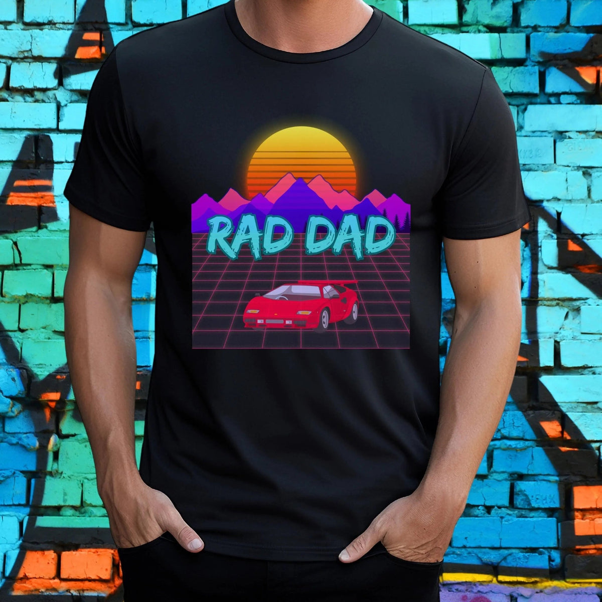 Rad Dad T-Shirt - Aphantastic Designs