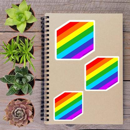 Rainbow Vinyl Sticker