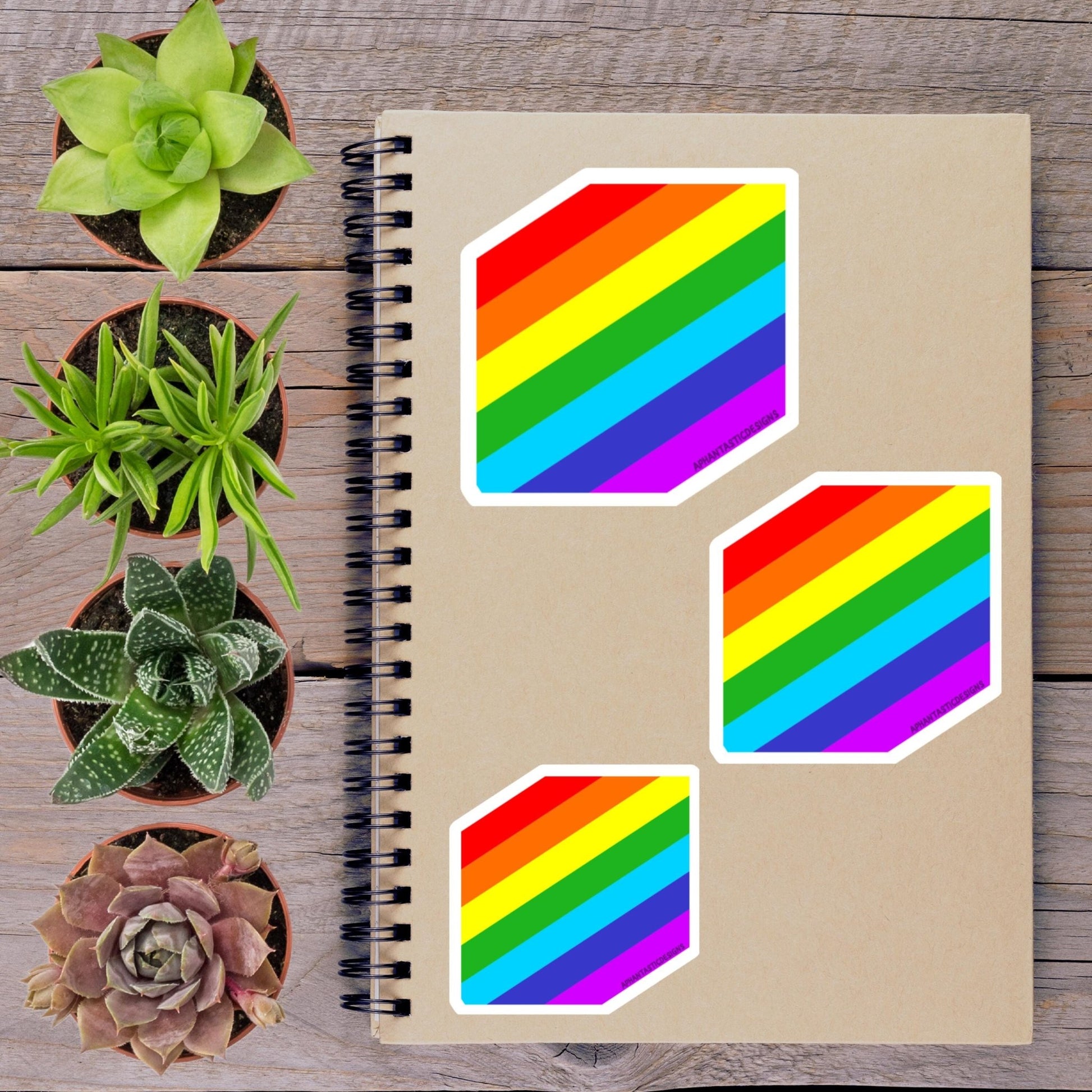 Rainbow Vinyl Sticker - Aphantastic Designs