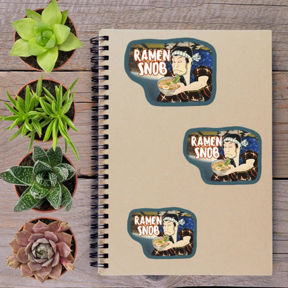 Ramen Snob Vinyl Sticker - Aphantastic Designs