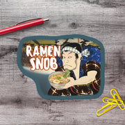 Ramen Snob Vinyl Sticker - Aphantastic Designs