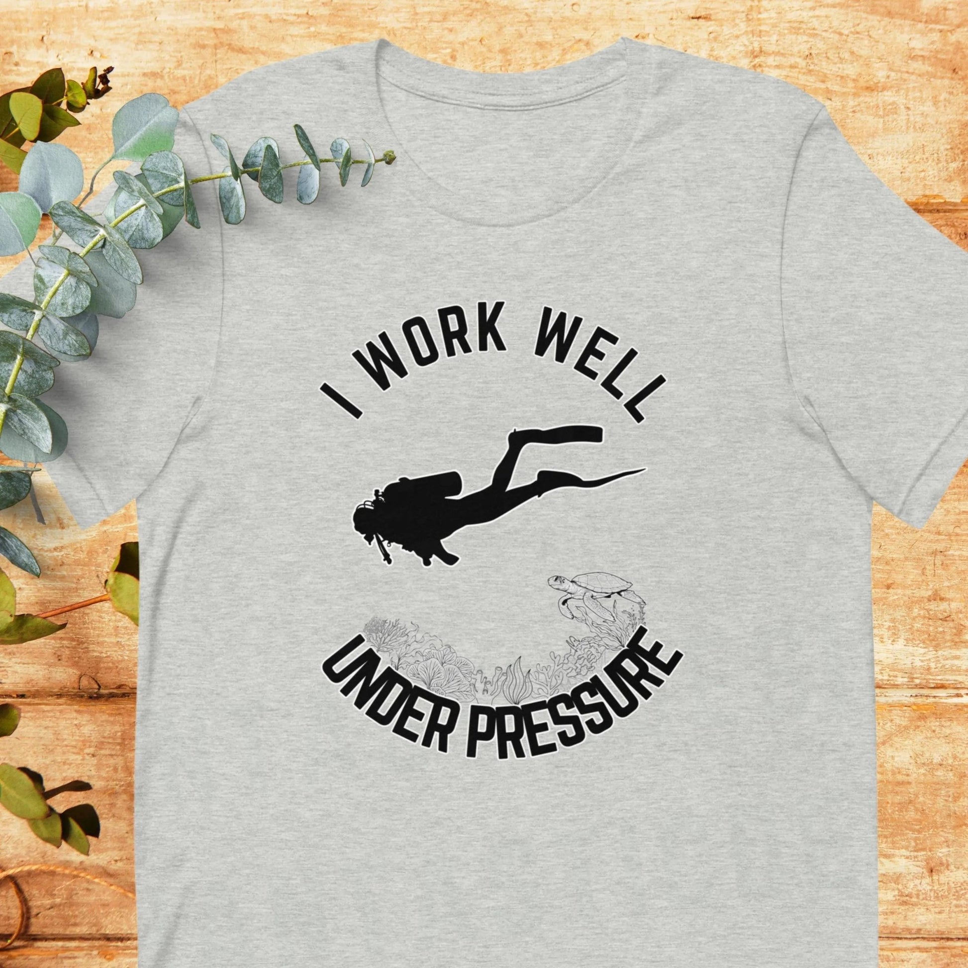 Reef Under Pressure Scuba Diving T-Shirt | Baby Toddler Adult - Aphantastic Designs