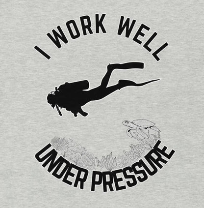 Reef Under Pressure Scuba Diving T-Shirt | Baby Toddler Adult - Aphantastic Designs