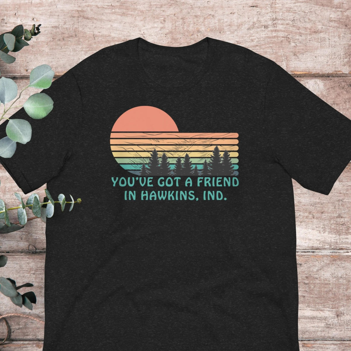 Retro Hawkins Indiana T-Shirt | Baby Toddler Adult - Aphantastic Designs