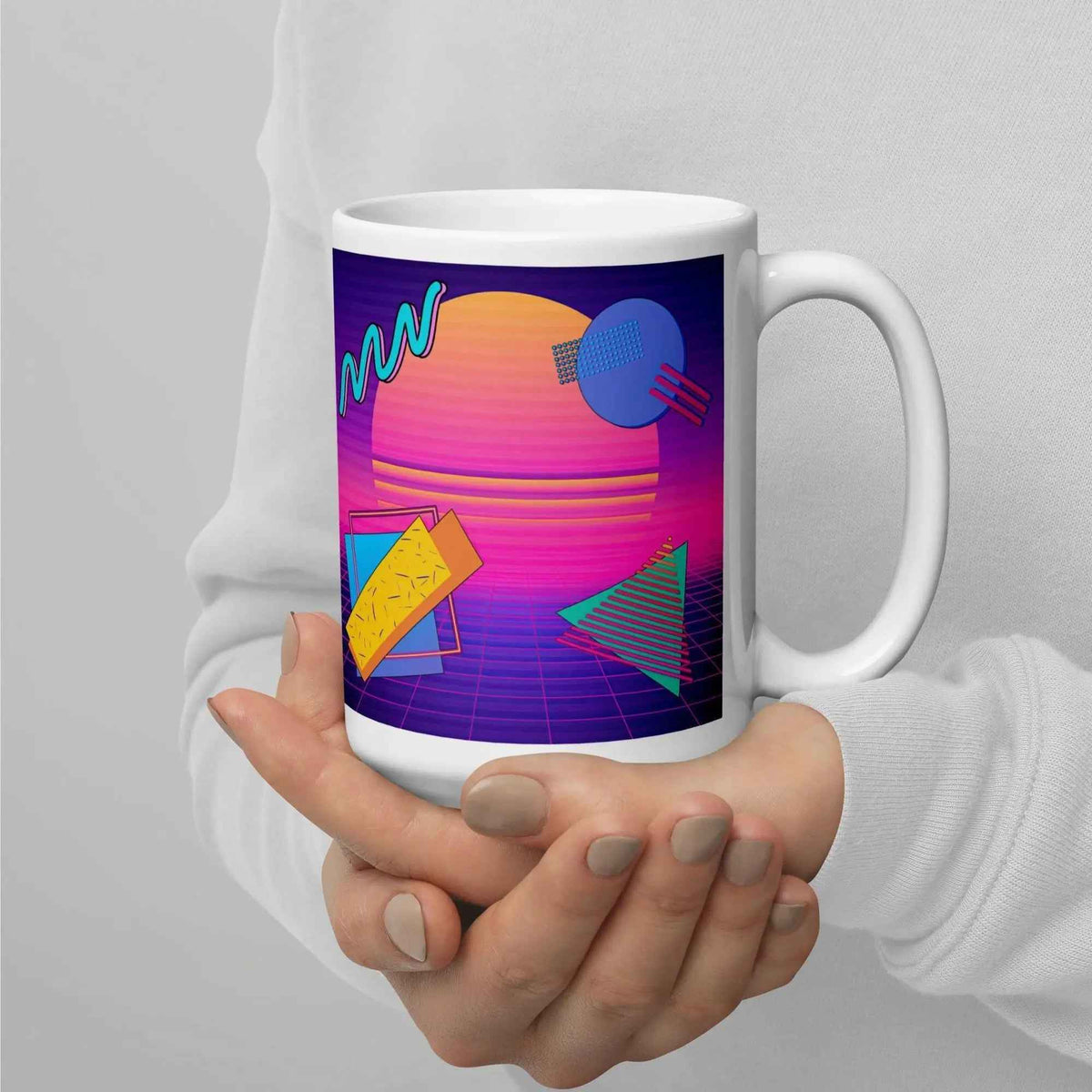Retrowave Synthwave Coffee Mug