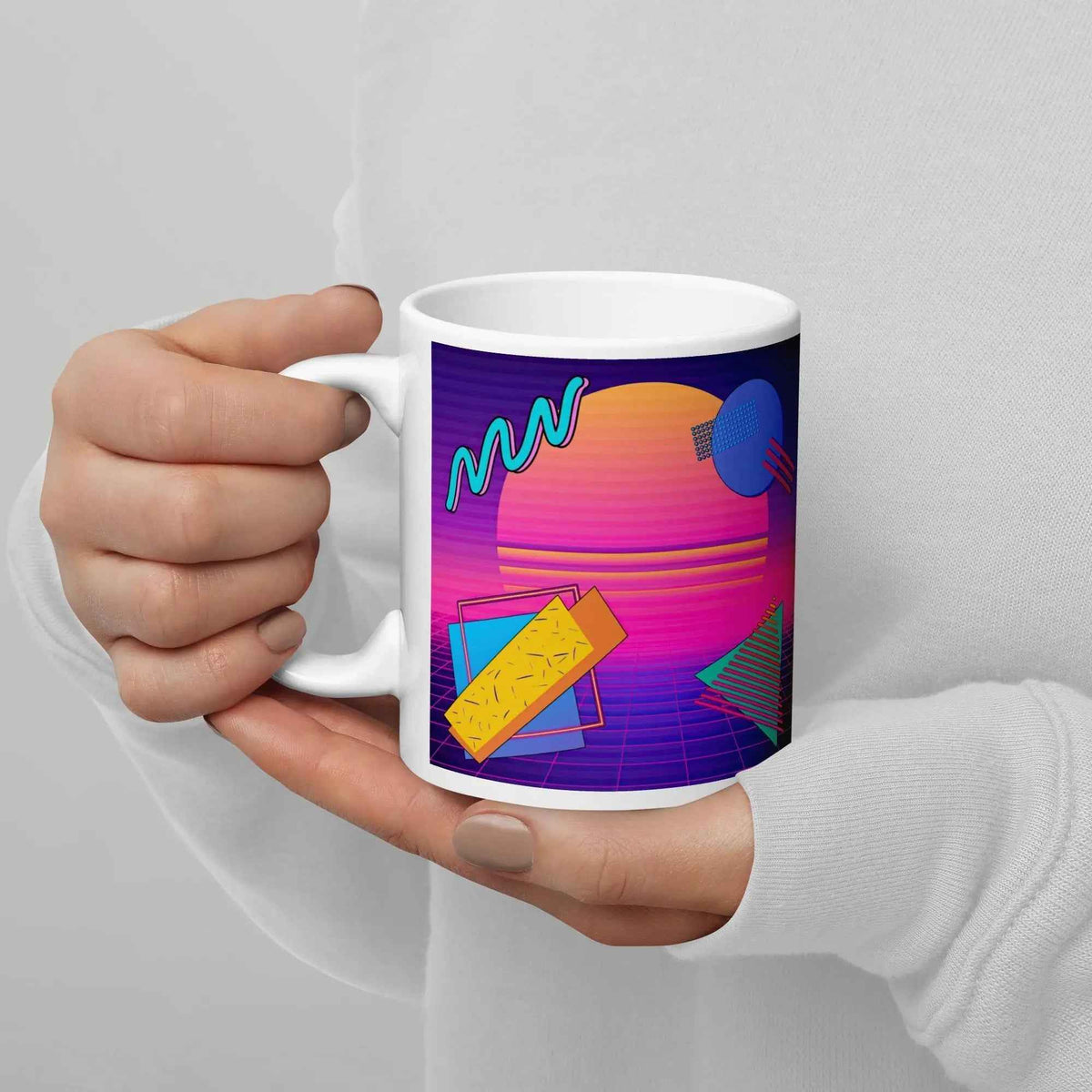 Retrowave Synthwave Coffee Mug