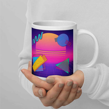 Retrowave Synthwave Coffee Mug
