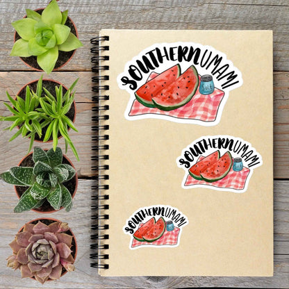 Southern Umami Watermelon Japanese Foodie Vinyl Sticker