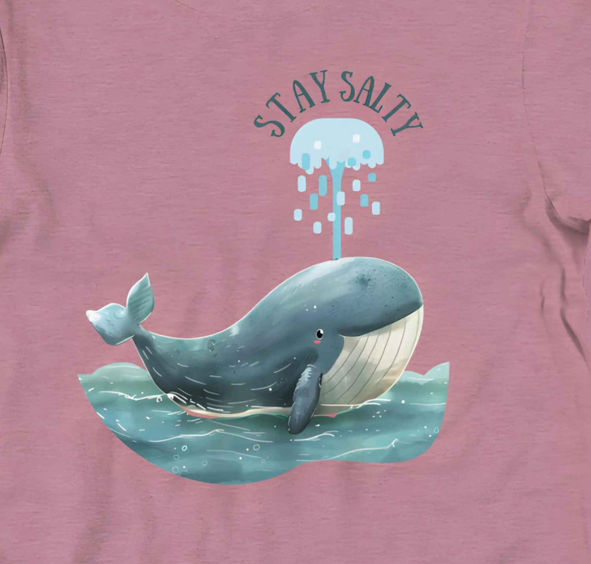 Stay Salty Whale T-Shirt | Baby Toddler Adult