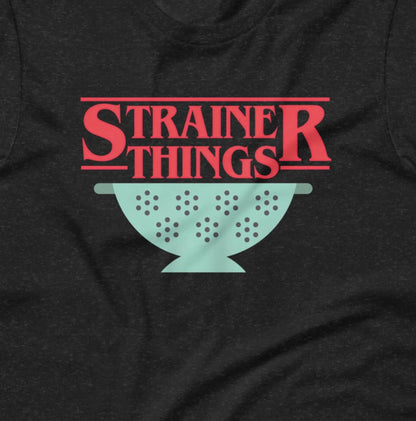 Strainer Things Baking Cooking Chef T-Shirt | Baby Toddler Adult - Aphantastic Designs